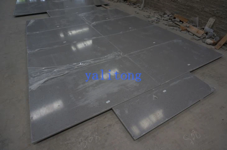 Pelēks kvarca sienas flīzes